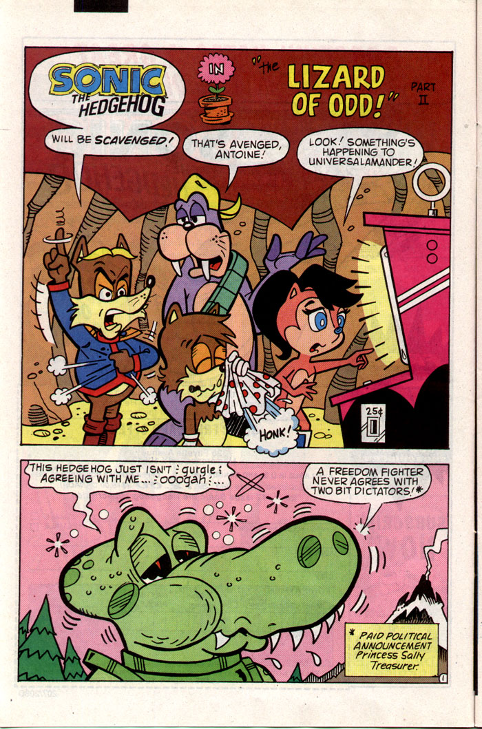 Sonic - Archie Adventure Series November 1993 Page 7